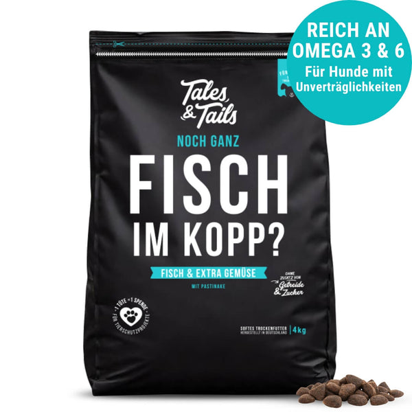 Tales & Tails Hundefutter Test 2026: Fisch-Futter check